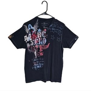 MARCK ECKO Cut & sew V- neck Tee Size Medium